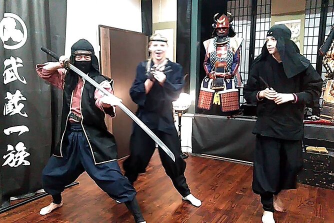 Ninja Samurai Dual Experience, Private Session in Tokyo, 2 Hours - Interactive Experience for Sword Techniques