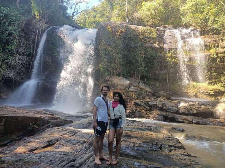 No.1 ATV 3 Hrs Mae Wang,Elephant Feeding&Rafting&Waterfall - Hidden Waterfall Exploration