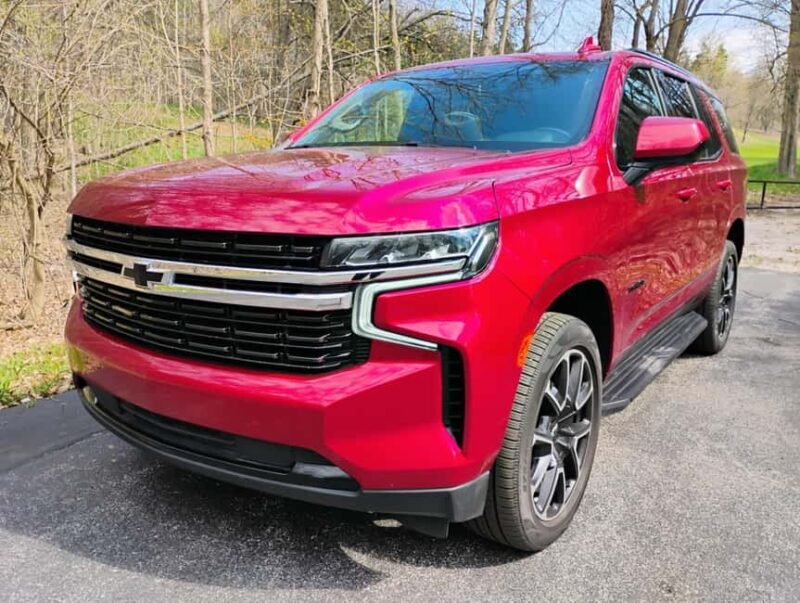 NON BUS Wine Tour in a Cherry Red Chevy Tahoe RST - An Up-Close Look at the Tour Experience