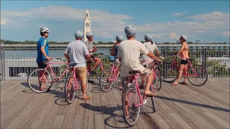 Non Touristy Montreal Pink Bike Tour - Good To Know