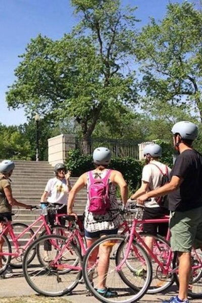 Non Touristy Montreal Pink Bike Tour - Pricing and Duration