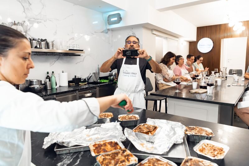 Nonnas Lasagna Cooking Class & Florence Local Market Tour - Lunch, wine, and what the price covers