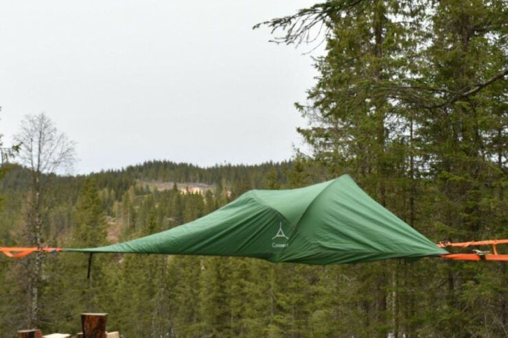 Nordmarka: Overnight Camping Experience in a Hover Tent - Enchanting Ringkollen Forest Exploration