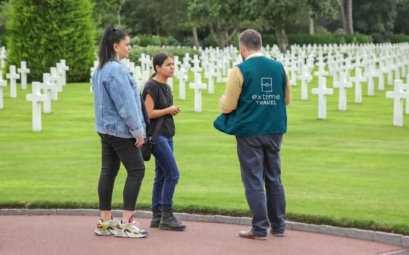 Normandy Landing Beaches and Mont Saint Michel 2-Day Tour - Guide, driver, and group logistics