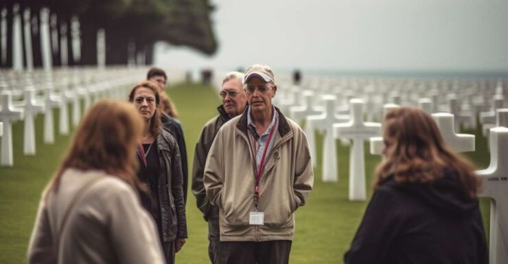 Normandy: Omaha Beach U.S. Cemetery Guided Walking Tour - Experience