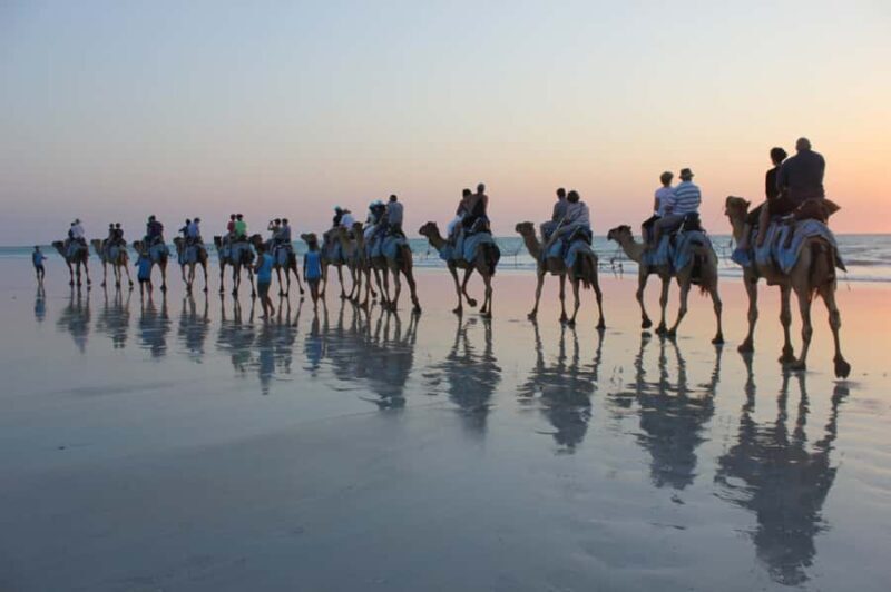 North of Rocks on Cable Beach: 1-Hour Sunset Camel Ride - FAQ