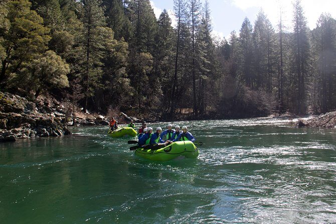 North Yuba River - 1 Day Rafting Trip (Class 4+) - Duration and Group Size