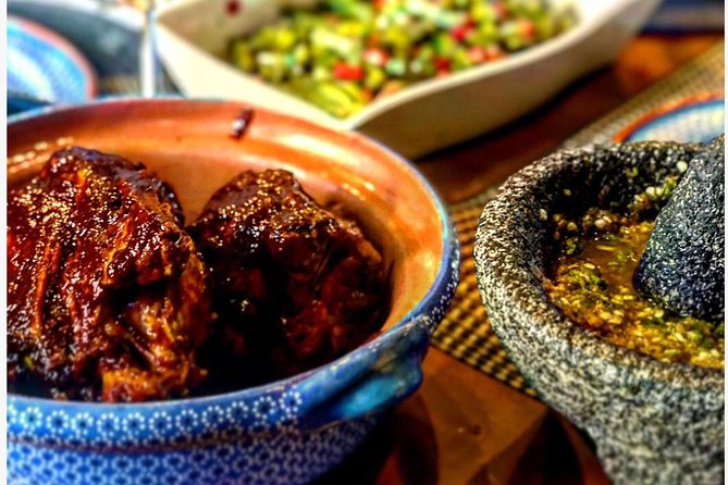 Northern Cuisine - Accompaniments: Ensalada De Nopal and Arroz Blanco