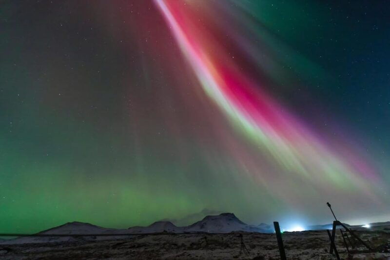 Northern Lights, Off-Road Truck, Photos, Hot Cocoa, Pastries - The Sum Up