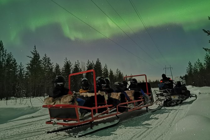 Northern Lights Sledge Ride By Snowmobile - Meeting and Pickup
