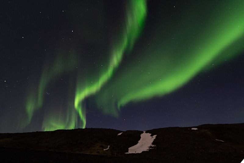 Northern Lights Super Jeep Tour from Reykjavik - Staying warm while the sky does its thing