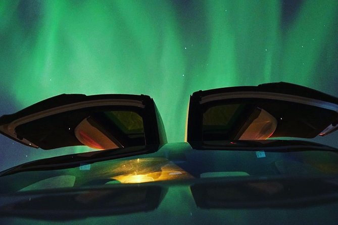 Northern Lights - Teslax Ecofriendly Car - Experience the Northern Lights in Comfort