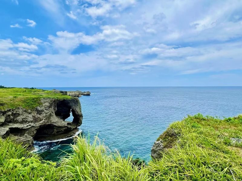 Northern Okinawa: Churaumi Aquarium & Kouri Island & Cape Manza & American Village Day Tour (Departing from Naha & Chatan) - A long Okinawa day without a rental car