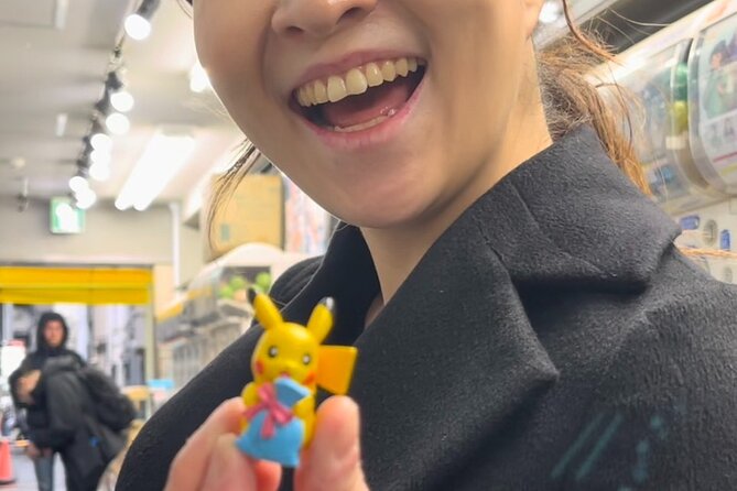 Nostalgia Tour Anime and Retro Gaming in Akihabara - Indulging in Delicious Anime-themed Food