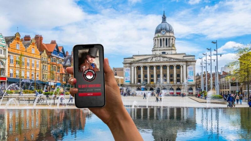 Nottingham: City Walking Tour & Exploration Game - An Adventure with a Modern Twist