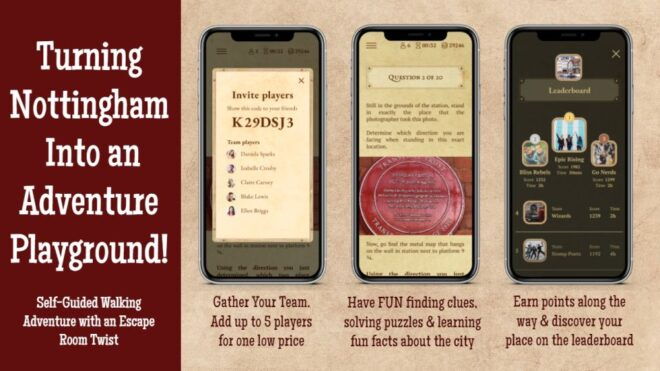 Nottingham: Self-Guided Walk & Interactive Treasure Hunt - Activity Description