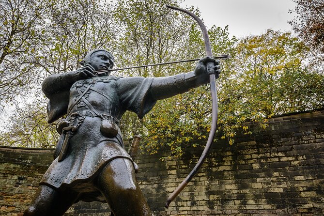 Nottingham Tour App, Hidden Gems Game and Big Britain Quiz (1 Day Pass) UK - Explore Nottingham With a Gps-Enabled City Game