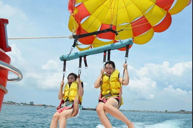 Nusa Dua Marine Parasailing Adventure,Tubing Ride and Diving Experience - The Sum Up