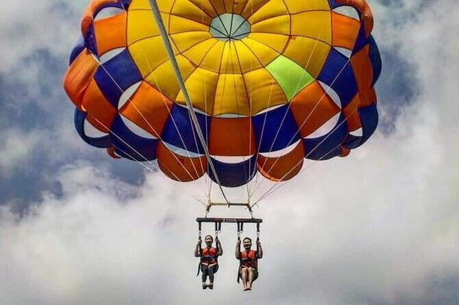 Nusa Dua Parasailing, Jetsky and Uluwatu Sunset Kecak Fire Dance - The Water Sports Adventure at Nusa Dua Beach