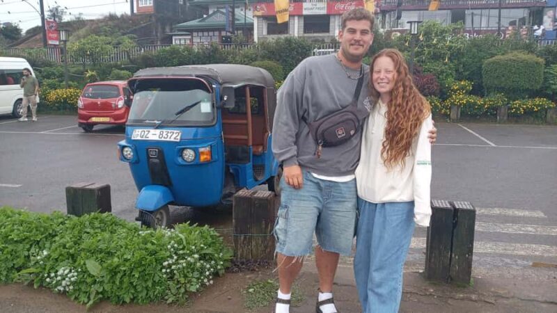 Nuwara Eliya Private Tuk-Tuk Tour | Tea factory & Waterfall - Discovering Nuwara Eliya by Tuk-Tuk