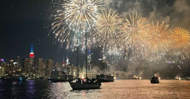 NYC: 4th of July Fireworks Tall Ship Cruise With BBQ Dinner - Duration of Activity