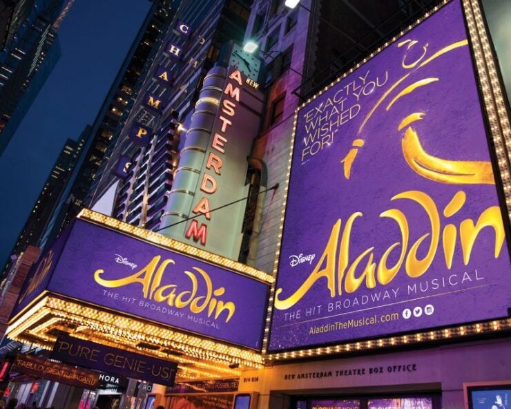 NYC: Aladdin on Broadway Tickets - Ticket Details