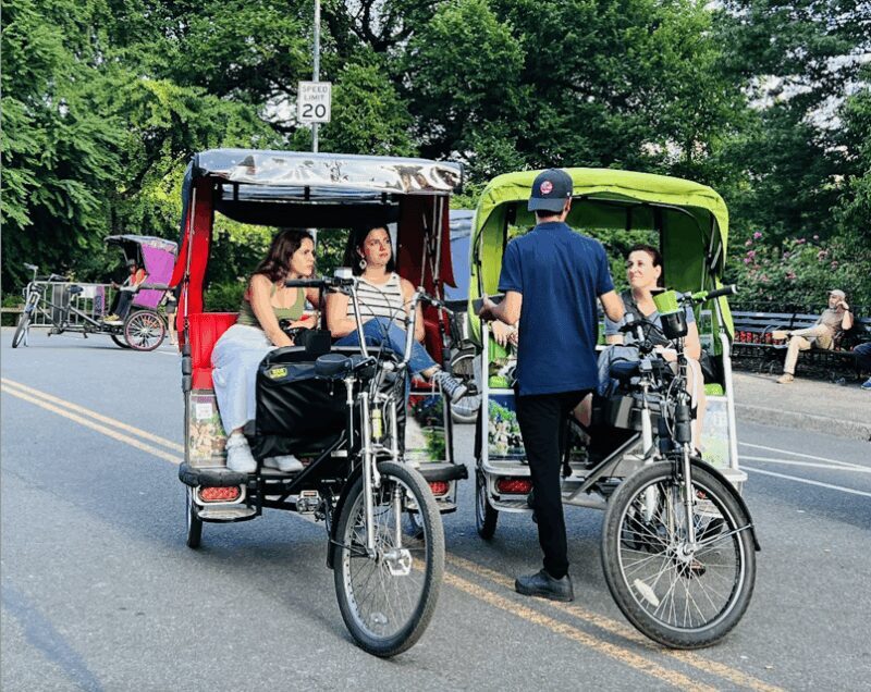 NYC: Central Park Pedicab Tour with Photo Stops - The Ride and Experience