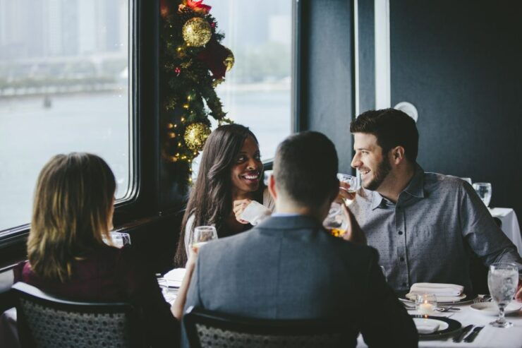 NYC: Christmas Eve Buffet Lunch or Dinner Harbor Cruise - Experience Highlights