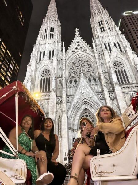 NYC: Christmas Lights Horse Carriage Ride - Group Sizes and Policies