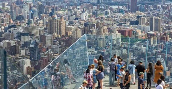 NYC: Edge Observation Deck Ticket and Manhattan Walking Tour - Tour Duration and Language