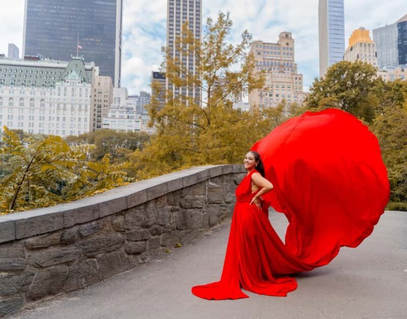 NYC: Flying dress photoshoot Dumbo or Central Park jonadress - Authentic Insights from a Reviewer
