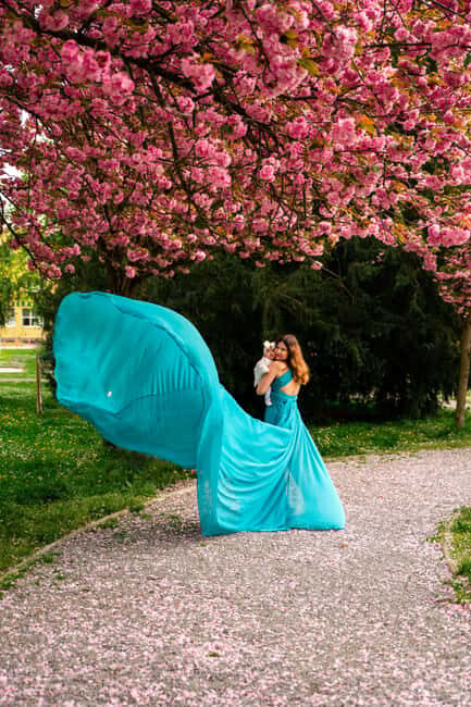 NYC: Flying dress photoshoot Dumbo or Central Park jonadress - The Sum Up