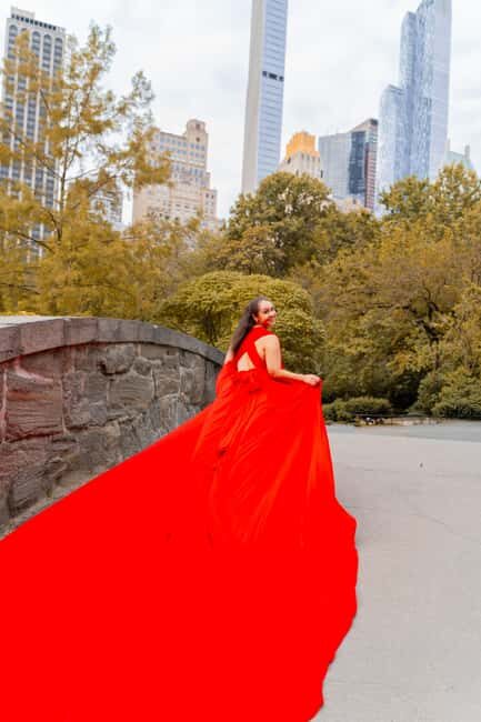 NYC: Flying dress photoshoot Dumbo or Central Park jonadress - FAQ