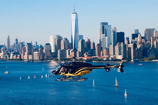 NYC Helicopter Sightseeing Tour With Top Manhattan Attractions - Soaring Over the Hudson River