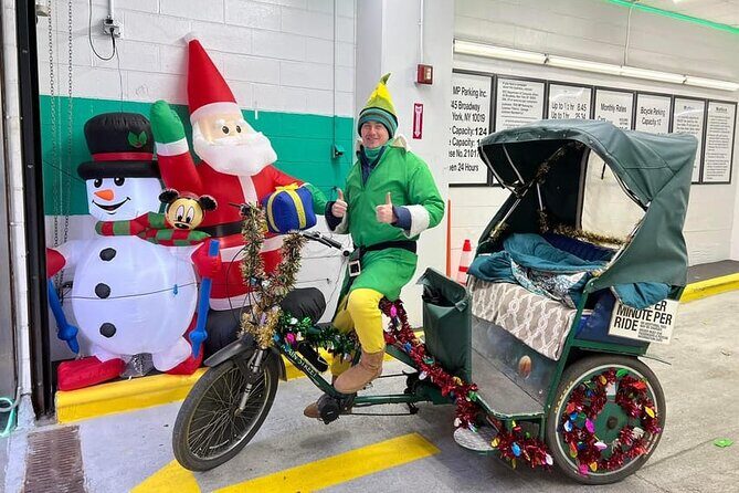 NYC Holiday Lights and Magic Pedicab Tour - The Experience Provider