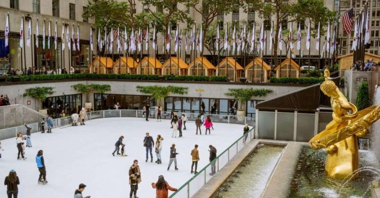 NYC: Ice Skating at Rockefeller Center With Skate Rental - Ticket Information
