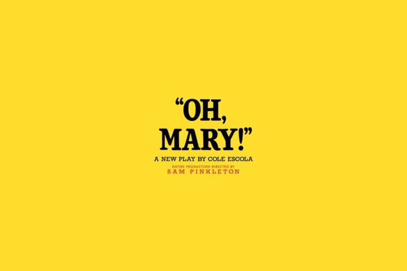 NYC: Jinx Monsoon in Oh, Mary! on Broadway - The Theater Atmosphere & Practicalities