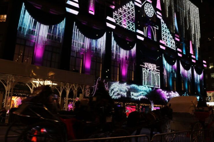 NYC: Magical Christmas Lights Carriage Ride (Up to 4 Adults) - Free Cancellation and Refund Policy