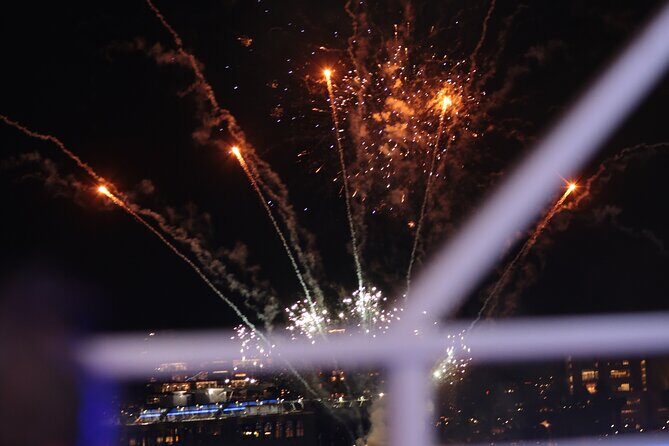 NYC New Year's Eve Dinner on Luxury Yacht with Open Bar - Setting the Scene: An Elegant Harbor Celebration