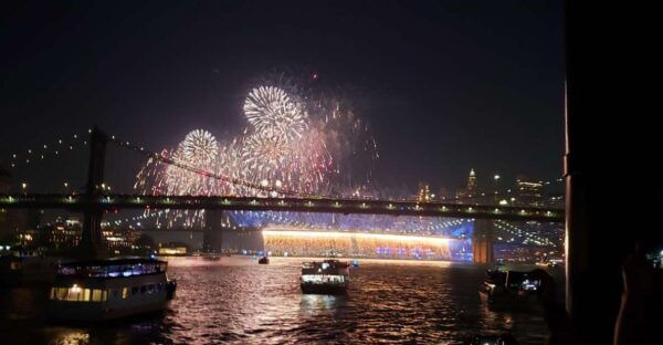 NYC: New Year's Eve Fireworks Cruise With Open Bar and DJ - Transportation