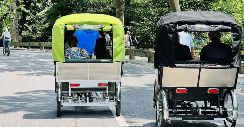 NYC: Private Central Park Pedicab Tours / PICKUP FROM MUSEUM - Who This Tour Is Best For