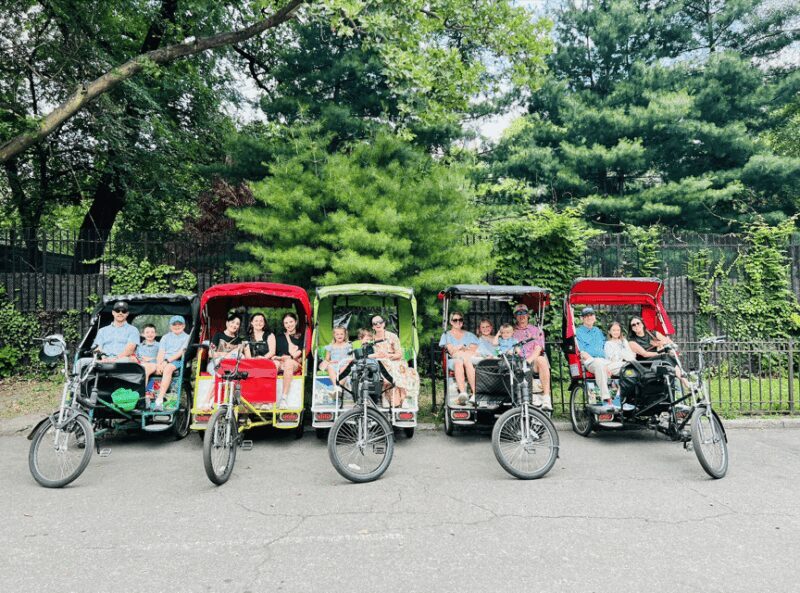 NYC: Private Central Park Pedicab Tours / PICKUP FROM MUSEUM - Frequently Asked Questions