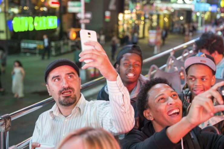 NYC: Sightseeing Night Tour by Open-Top Bus With Live Guide - Tour Booking Details