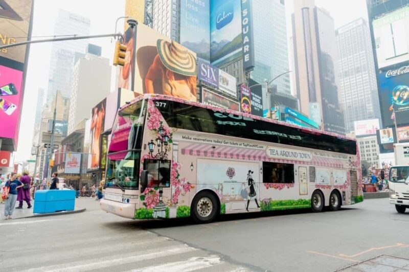 NYC: Tea Around Town Bus Tour with Live Entertainment - Good To Know