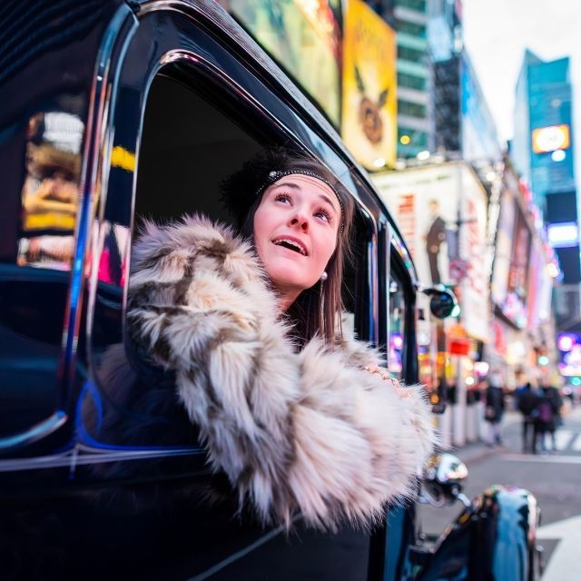 NYC: Vintage Car Night Tour - Tour Itinerary