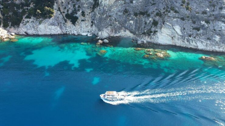 Nydri: Island Hopping Boat Cruise With Beach BBQ - Pricing and Duration
