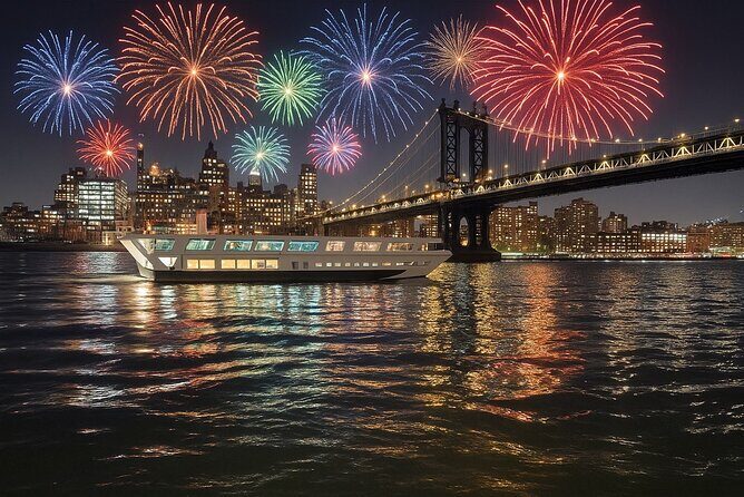 NYE Fireworks Cruise on the Grande Mariner With Dinner + Open Bar - Good To Know