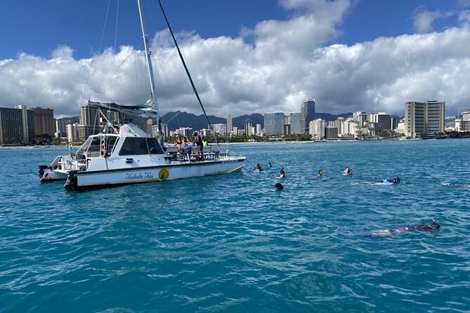 OAHU CATAMARANS Snorkel With Turtles in Waikiki Limited Capacity - Meeting and Pickup Details
