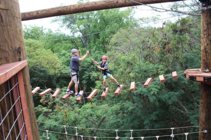 Oahu: Coral Crater Aerial Challenge Course - Experience Highlights