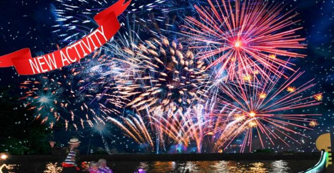 Oahu: Fireworks Cruise - Ultimate Luxury Gondola With Drinks - Full Description